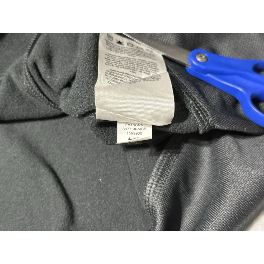 Nike Jordan Michigan Hoodie Dri Fit Long Sleeve Mens Large‎ Gray